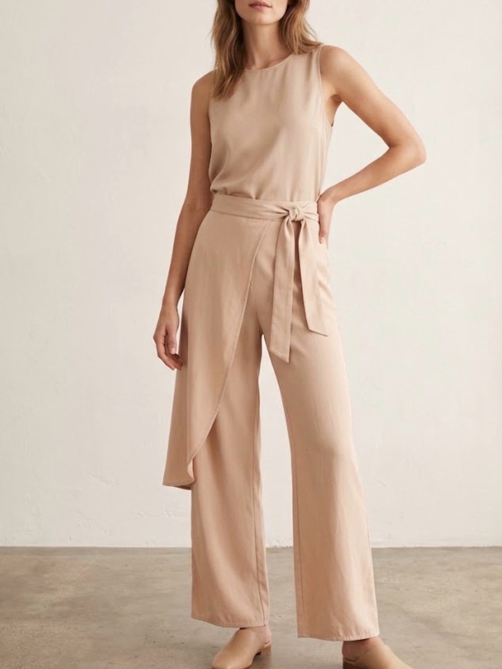 Ella beige pants